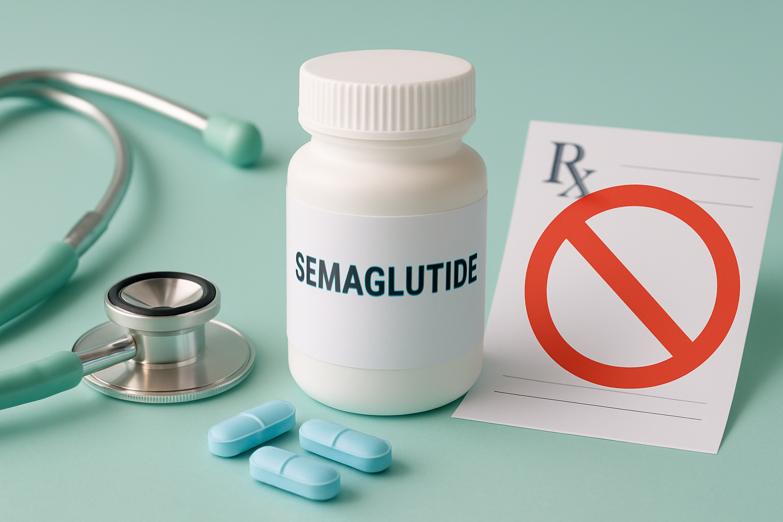 Warnung vor Semaglutid-Kauf ohne Rezept mit Sicherheitshinweisen
